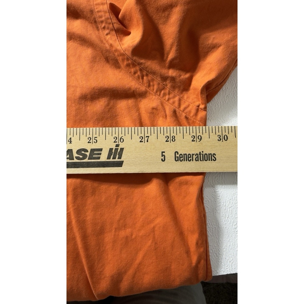 Polo Ralph Lauren Blake Shirt Mens XXL Orange Cotton Long Sleeve Button Down - Picture 5 of 6